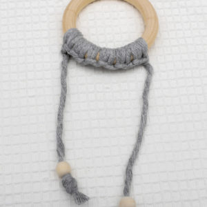 Anneau de dentition gris