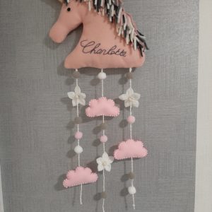 Décoration murale "licorne"